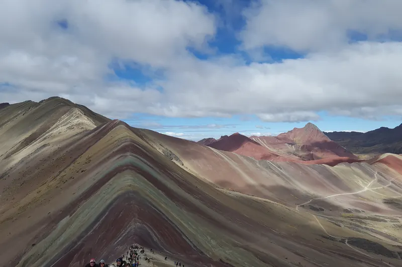 Franjas de colores de la Montaña de Colores Vinicunca